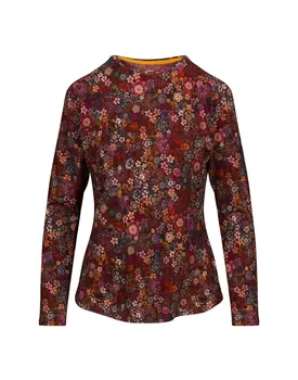 Pip Studio Tom Long Sleeve Top Tutti i Fiori Red S