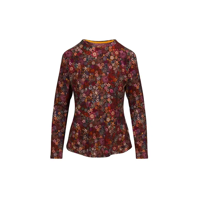 Pip Studio Tom Long Sleeve Top Tutti i Fiori Red S