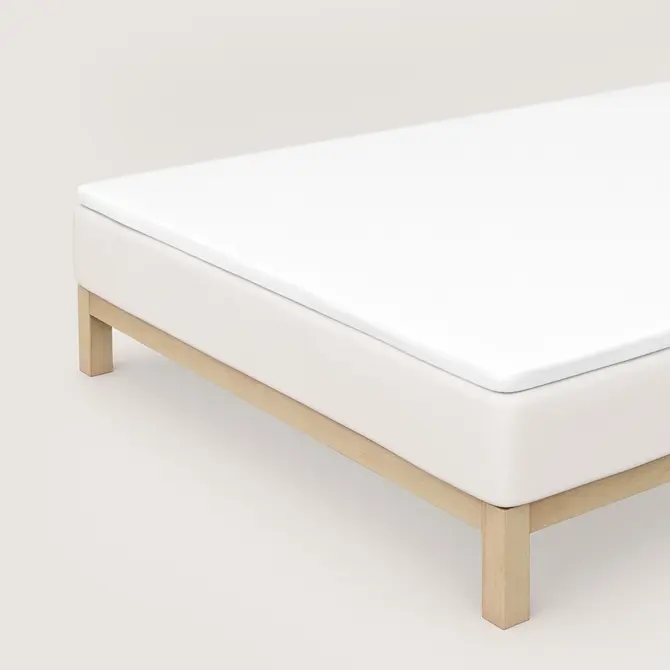 Schlafgut Pure Jersey Topper Hoeslaken M - 120x200 - 130x220 101 Full-White