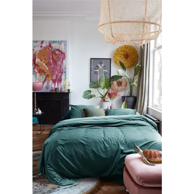 At Home by Beddinghouse Tender housse de couette Green 140x200/220
