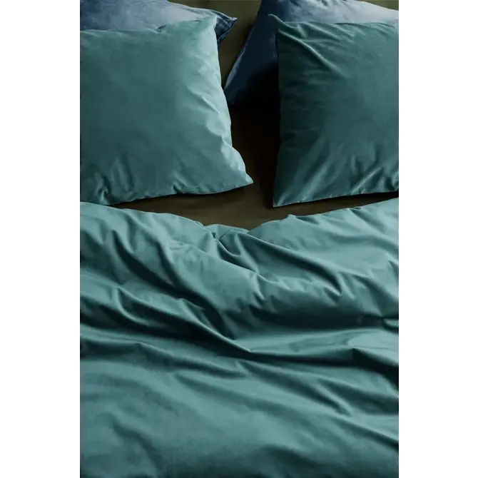 At Home by Beddinghouse Tender dekbedovertrek Green 140x200/220