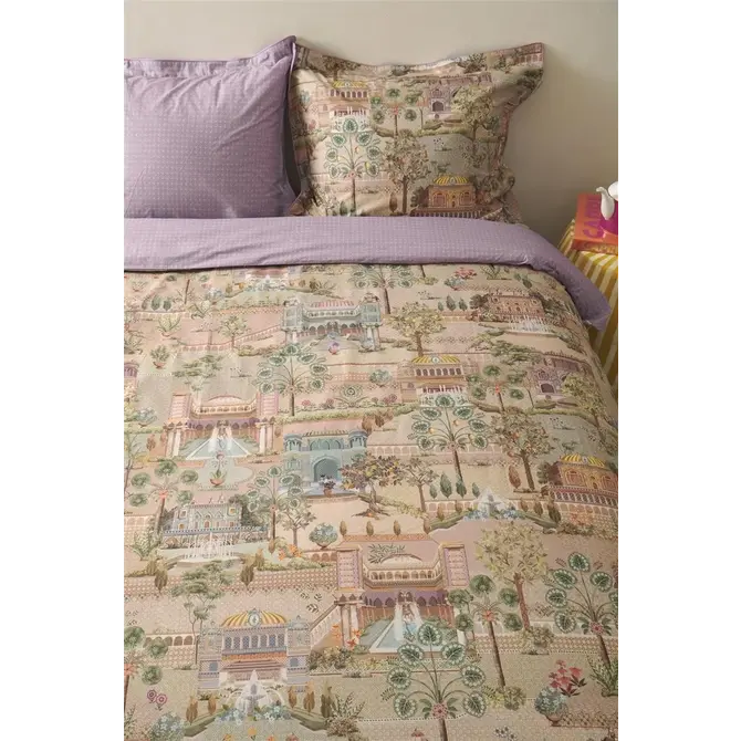 Pip Studio Dekbedovertrek Alcazar Multi 200x200/220 cm Pip Studio Dekbedovertrek Alcazar Multi 200x200/220 cm
