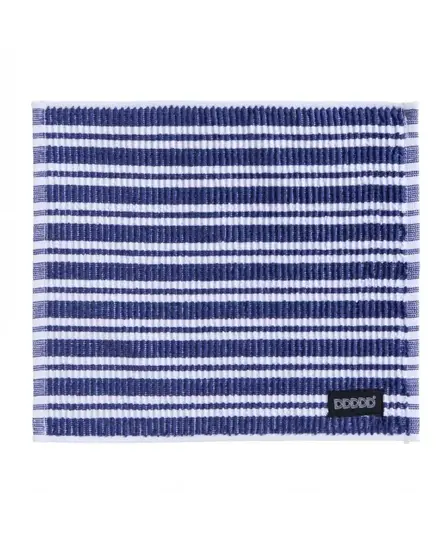 DDDDD vaatdoek Stripe blue 30 x 30 cm