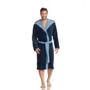 Vossen Vossen Peignoir Poppy nuit d'hiver/bleu acier M