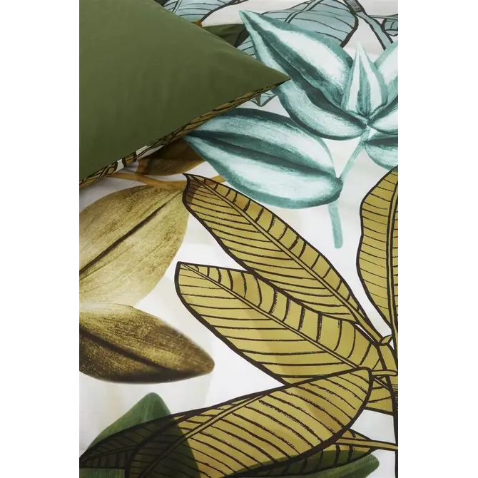 Beddinghouse Eden Housse de couette verte 200x200/220 cm