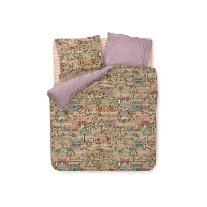 Pip Studio Dekbedovertrek Alcazar Multi 200x200/220 cm Pip Studio Dekbedovertrek Alcazar Multi 200x200/220 cm