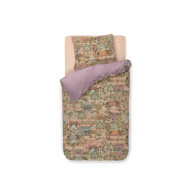 Pip Studio Dekbedovertrek Alcazar Multi 200x200/220 cm Pip Studio Dekbedovertrek Alcazar Multi 200x200/220 cm