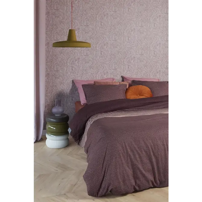 Beddinghouse Demi housse de couette Dark Red 200x200/220 cm