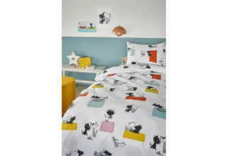 Beddinghouse x Fiep Amsterdam Vrienden  Multi 140x200/220 cm