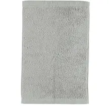 Cawo Lifestyle Uni Gastendoekje Zilver 30x50