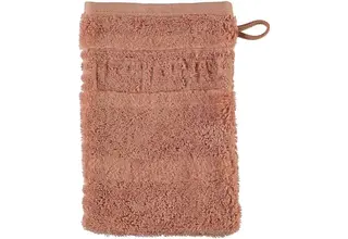 Cawö Noblesse Uni Washandje Kaneel