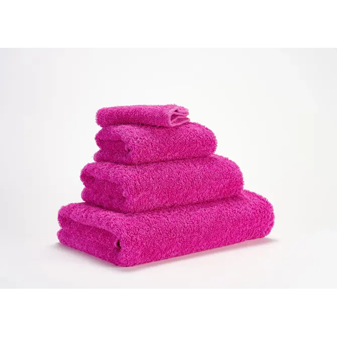 Abyss & Habidecor Super Pile serviette invités 30x50 570 happy pink