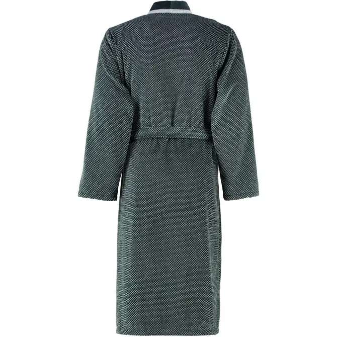 Cawö Heren Badjas 4839 Silber 52 Cawö Heren Badjas 4839 Silber 52
