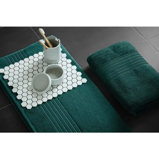 Beddinghouse Sheer Gastendoekje  Donker Groen 30x50 cm