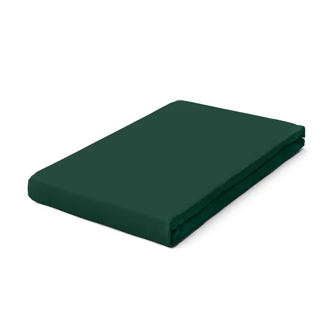 Schlafgut Drap-housse en pur Jersey M - 120x200 - 130x220 690 Green Deep