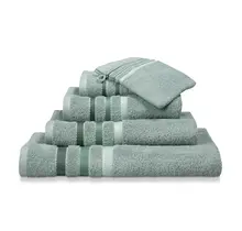 Vandyck Prestige Lines Vintage Green Washandje 16x22