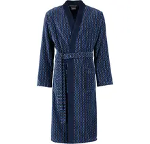 Cawö Heren Badjas 4851 blauwgrijs 52