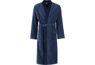 Cawö Heren Badjas 4851 blauwgrijs 52