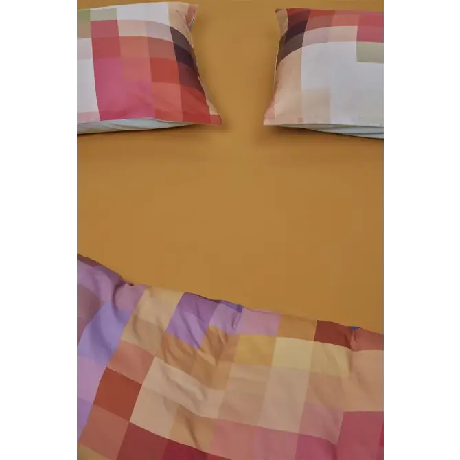 Beddinghouse Dutch Design Drap-housse en lycra bio - Ochre 200x200/220 cm Hauteur des coins : 40 cm