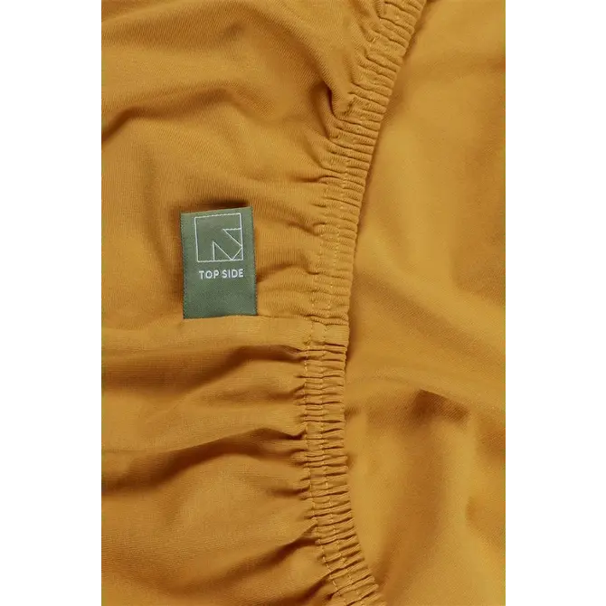 Beddinghouse Dutch Design Drap-housse en lycra bio - Ochre 200x200/220 cm Hauteur des coins : 40 cm