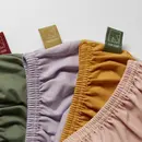 Dutch Design Beddinghouse Dutch Design Drap-housse en lycra bio - Ochre 200x200/220 cm Hauteur des coins : 40 cm