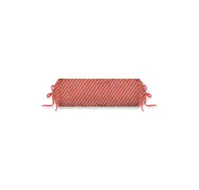 Pip Studio Raya Roll Cushion Red 22x70 cm