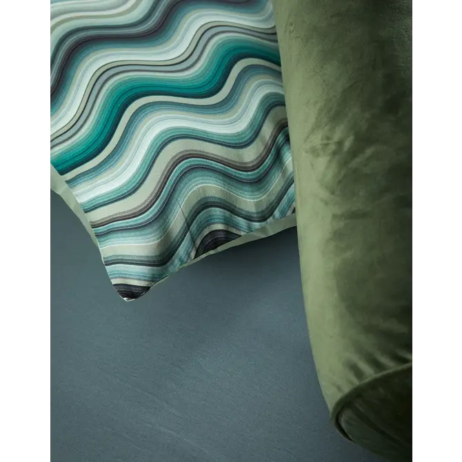 Essenza Sol  dekbedovertrek Comforting green 2p set 200x220