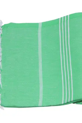 Hamamdoek 100%katoen 100x180cm Felgroen