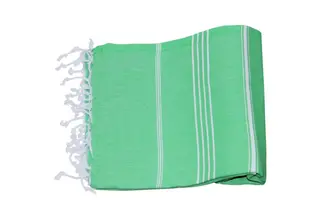Serviette de Hamam 100%coton 100x180cm Vert vif