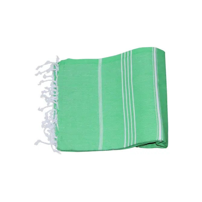 Serviette de Hamam 100%coton 100x180cm Vert vif