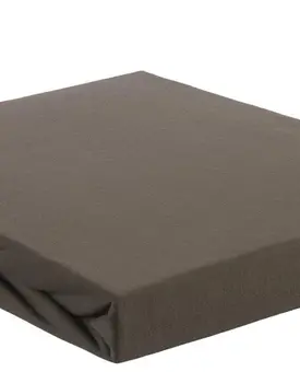 Beddinghouse Jersey Lycra Splittopper Hoeslaken 200x200/220 cm  Warm Grey