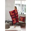 David Fussenegger David Fussenegger SAVONA Tapis de séjour "Karo clean" weinrot 200 x150 cm