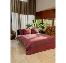 Kayori Kagura Dekbedovertrek Flanel  240x200/220 Rood