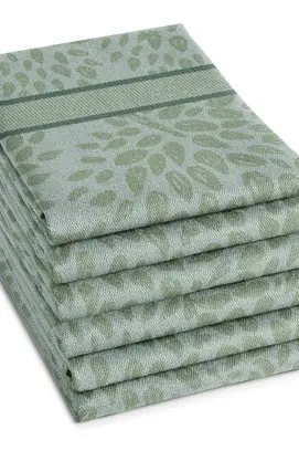 DDDDD torchon arbres 60x65 vert