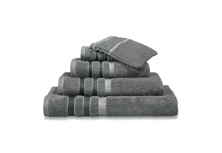 Vandyck Prestige Lines Mole Grey Douchelaken 70x140