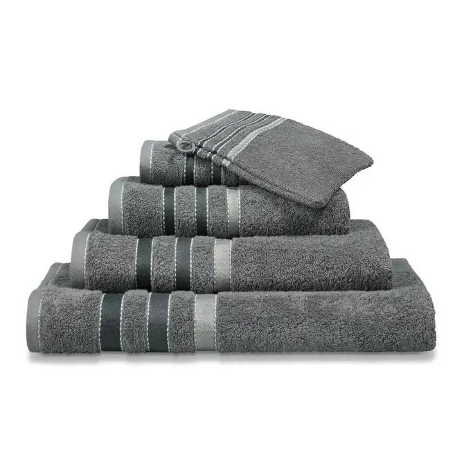 Vandyck Prestige Lines Mole Grey Drap de douche 70x140