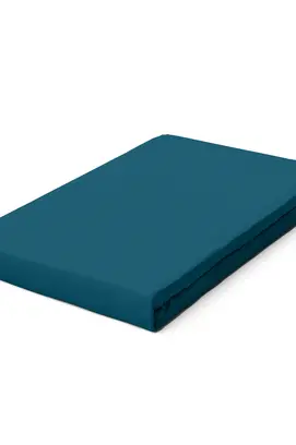 Schlafgut Pure Jersey Boxspring Hoeslaken XL - 180x200 - 200x220 530 Petrol Deep