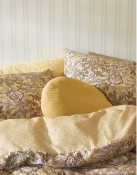 Essenza Ophelia Roll cushion Sahara Sun 22x50