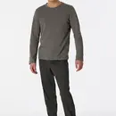 Schiesser Schiesser Pyjama Long taupe colored 180249 48/S