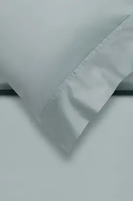 Enveloppe de couette Vandijck Premium PUR. uni 87 dusty blue 240-200/220