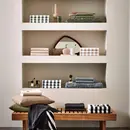 Vandyck Vandyck Verona Stripes Guest towel 30x50 off black
