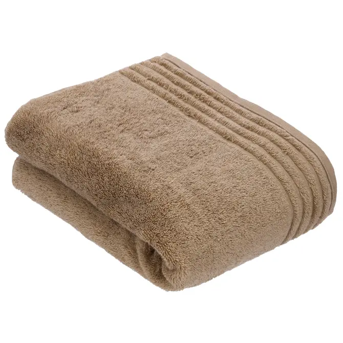 Vossen Serviette de douche Vienna Style Supersoft camel 67x140