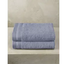 De Witte Lietaer serviette de bain Excellence 70x140 bleu pierre