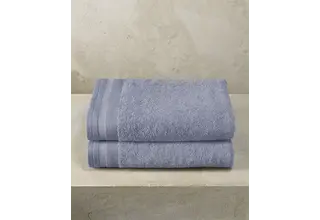 De Witte Lietaer serviette de bain Excellence 70x140 bleu pierre