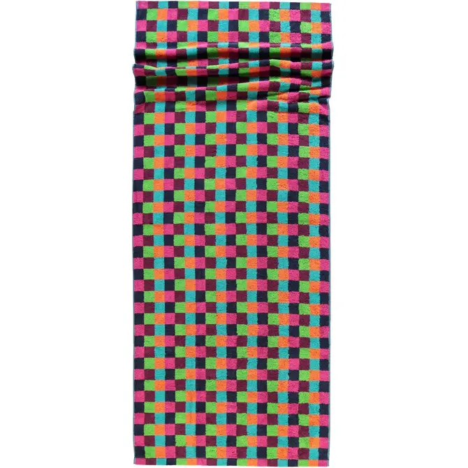 Cawo Lifestyle Karo Saunahanddoek 7047 Multi-84 70x180