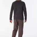 Schiesser Schiesser Pyjama long anthracite 180274 52/L