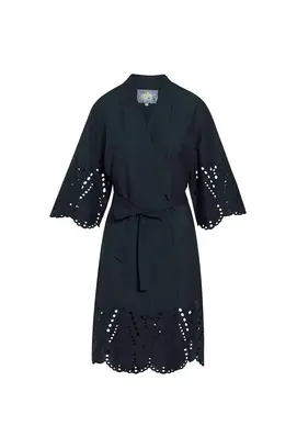 Essenza Sarai Tilia Kimono bleu foncé M