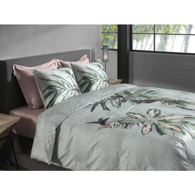 Heckett & Lane Ciungla Housse de Couette 200x200/220 Vert