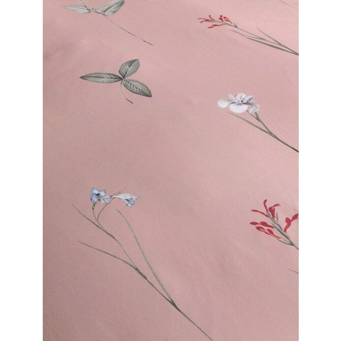 Heckett & Lane Flores Housse de Couette 200x200/220 Rose