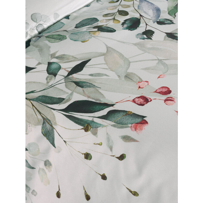 Heckett & Lane Rein Dekbedovertrek 200x200/220 Green Heckett & Lane Rein Dekbedovertrek 200x200/220 Green